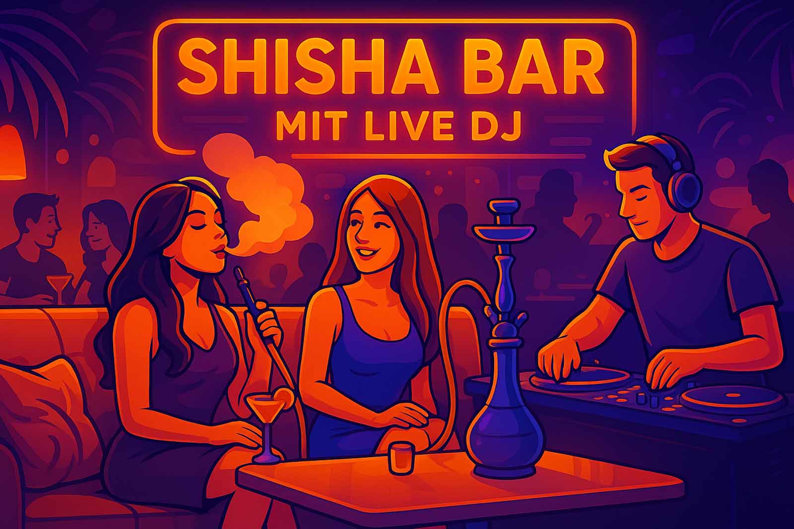 shisha bar mit live dj