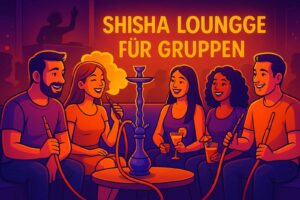shisha lounge für gruppen