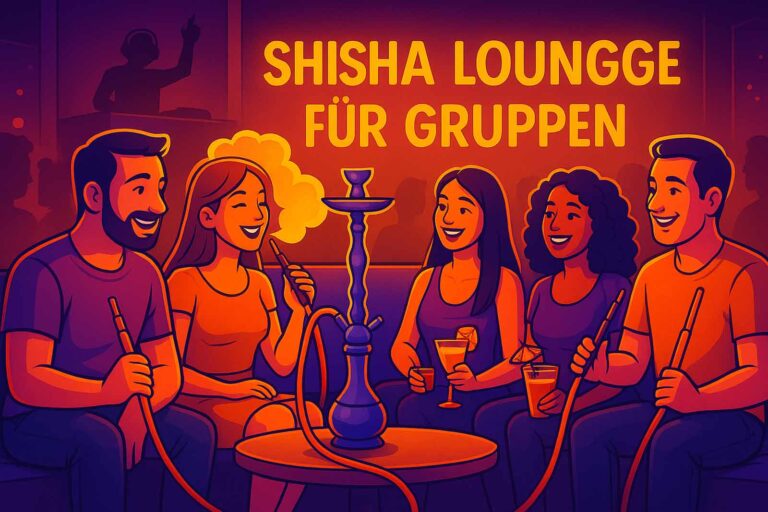 shisha lounge für gruppen