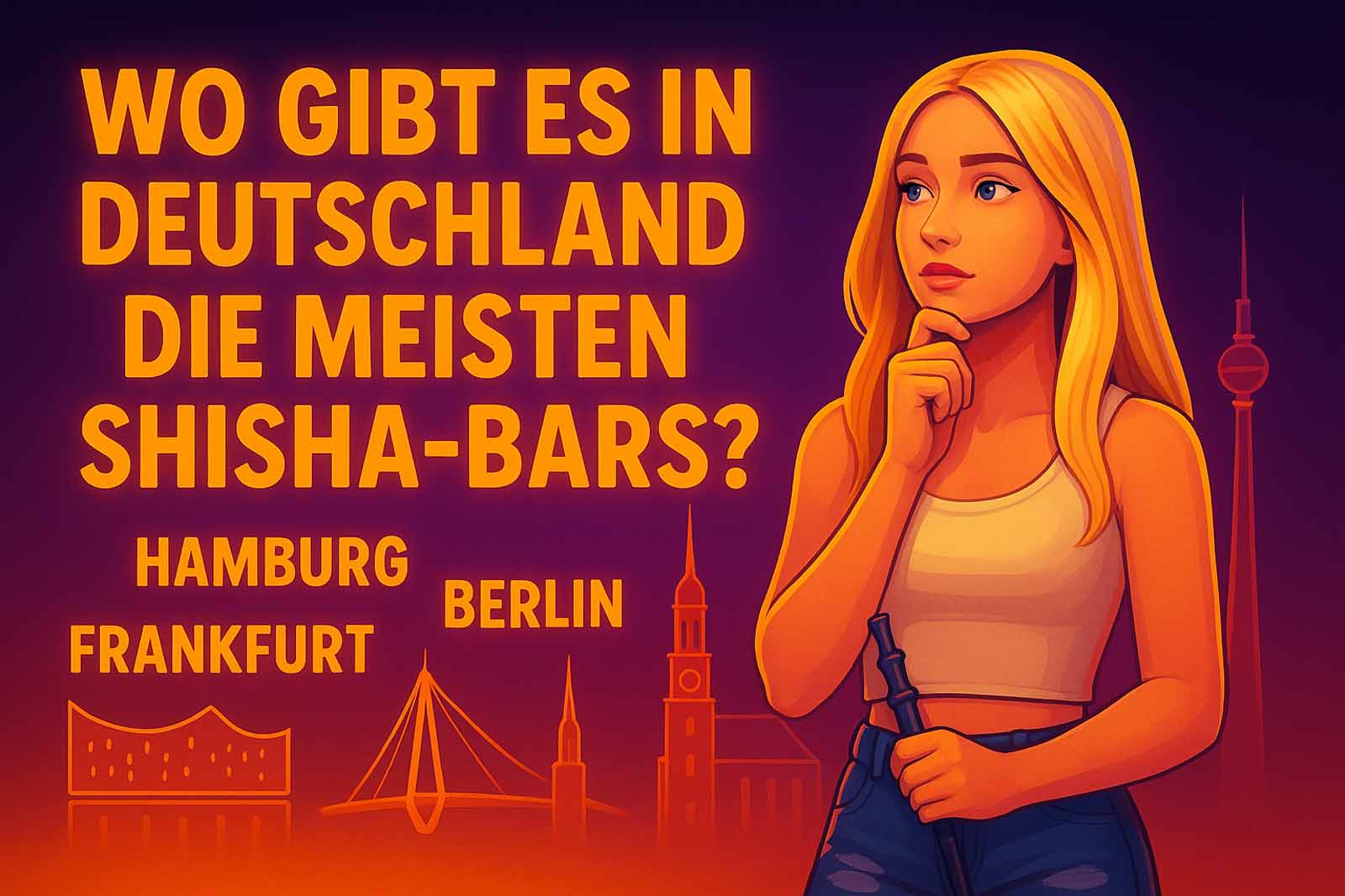 wo gib es die meisten shisha bars